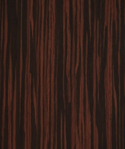 Close-up of a dark brown wood grain texture